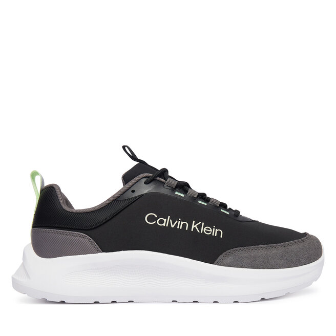 Sneakersy Calvin Klein Light Eva Runn Ess Laceup Ny-Su HM0HM02342 Czarny - męskie
