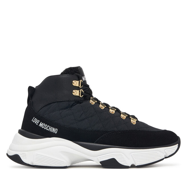 Sneakersy LOVE MOSCHINO JA15586G0PINX00A Czarny - kobiece