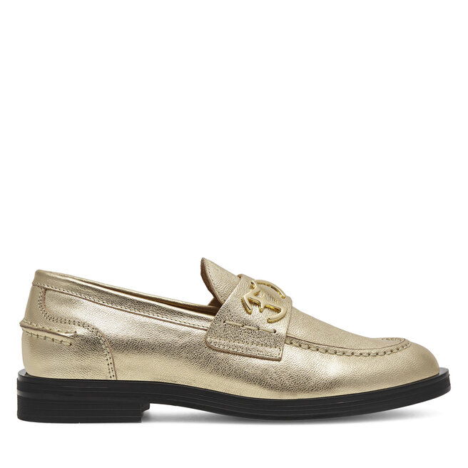 Loafersy Eva Minge MICHELLE-0107 Złoty - kobiece