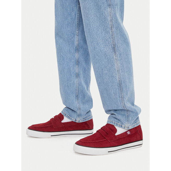 Tenisówki DC Shoes EO-LEA-ZL-D107 Bordowy - męskie