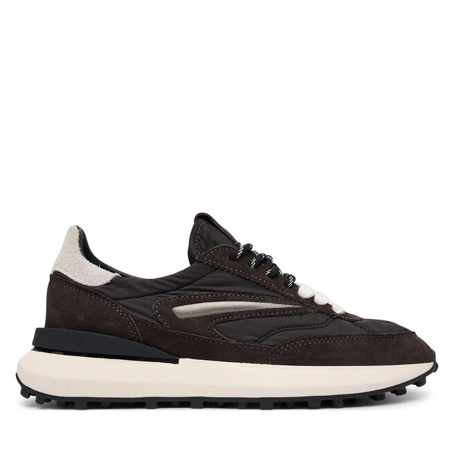 Sneakersy D.A.T.E. Athleta Nylon W451-AT-NY Czarny - kobiece