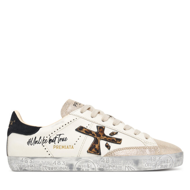 Sneakersy Premiata Stevend Var 7605 Biały - kobiece