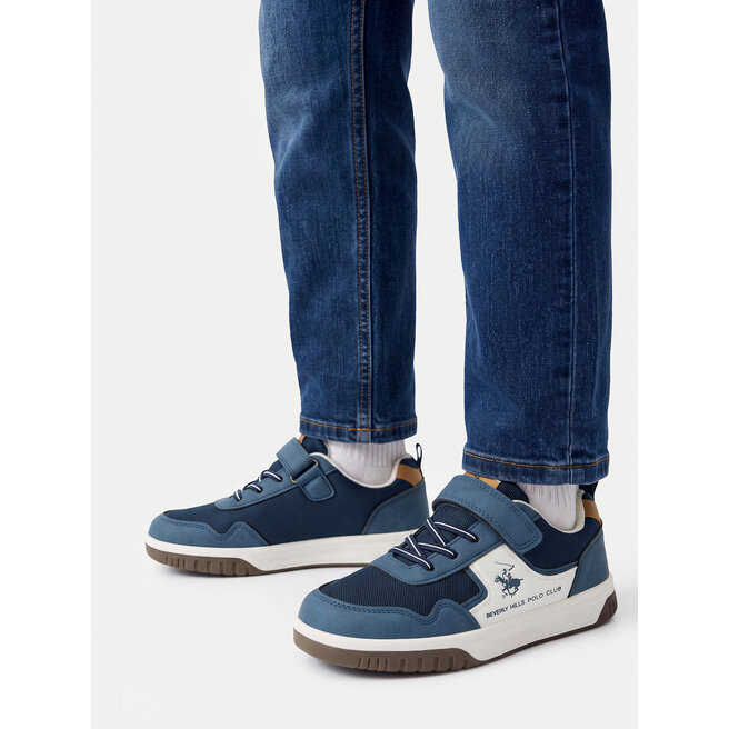 Sneakersy Beverly Hills Polo Club EO-AVO-333-127 Niebieski - chłopięce
