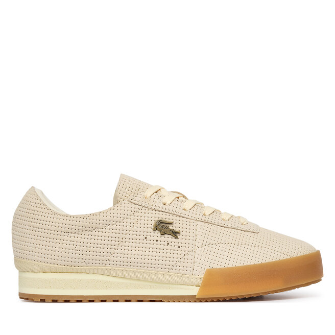 Sneakersy Lacoste Aura 51SFA0075 Écru - kobiece