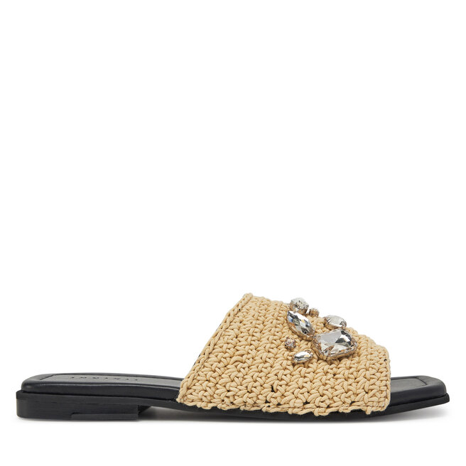 Klapki Inuikii Woven Strap Stones 70104-367 705 Beżowy -