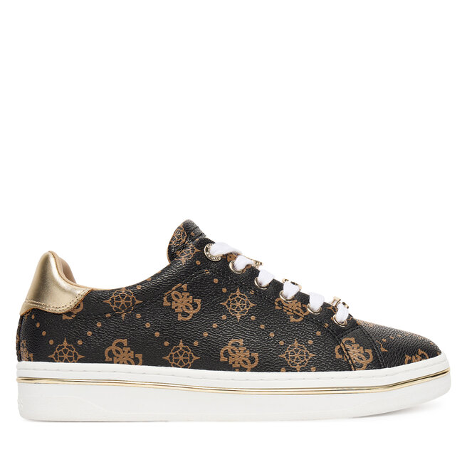 Sneakersy Guess FLTSS3 FAL12 Brązowy - kobiece
