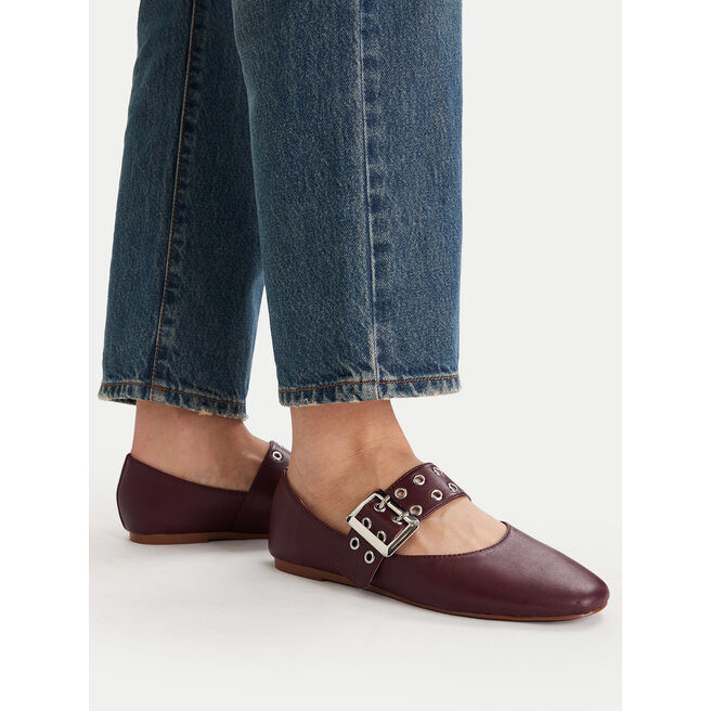 Baleriny Steve Madden Atlantica SM11004770 Bordowy -