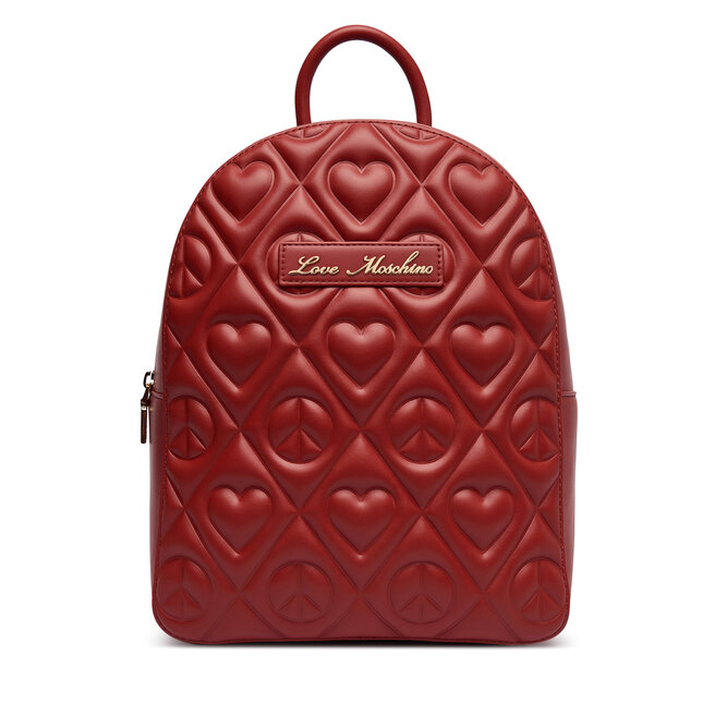 Plecak LOVE MOSCHINO JC4264PP0PKQ0459 Czerwony -
