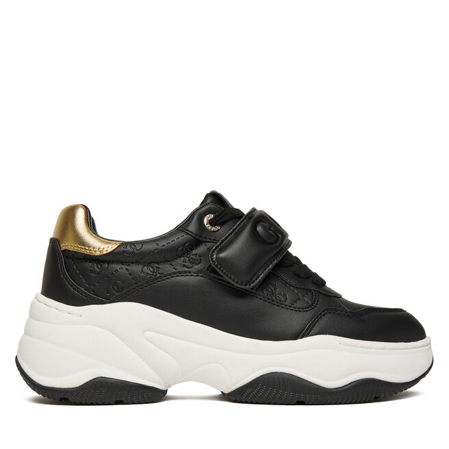Sneakersy Guess FLFHNN ELE12 Czarny - kobiece