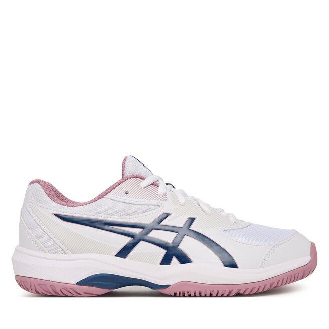 Buty do tenisa Asics Gel-Game Gs 1044A083 Biały - dziecięce