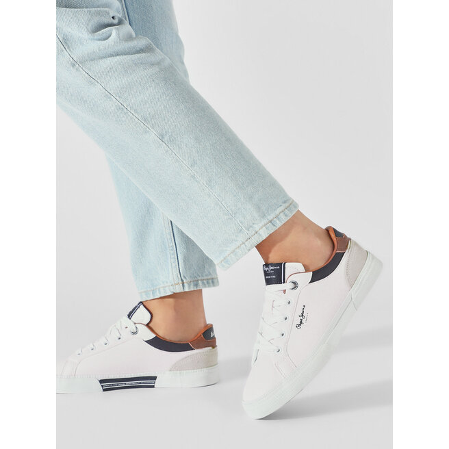 Trampki Pepe Jeans PBS30569 Beżowy - chłopięce