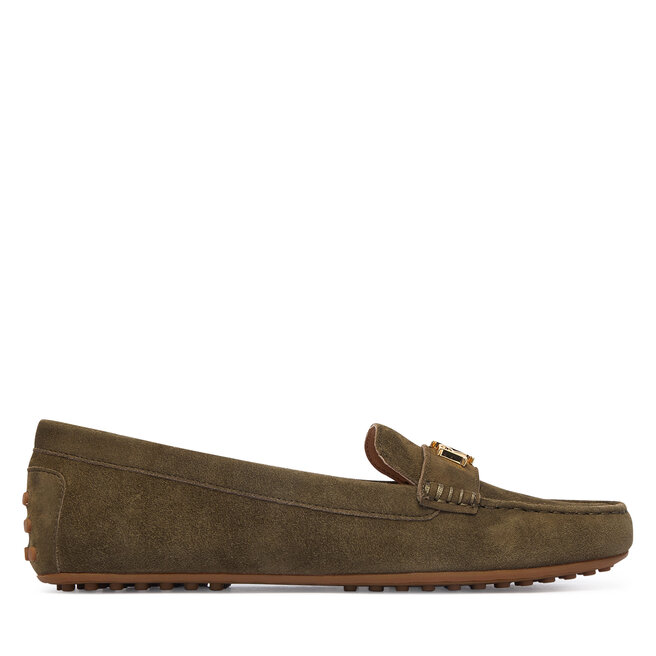 Mokasyny LAUREN RALPH LAUREN Barnsbury  802821629036 Zielony -