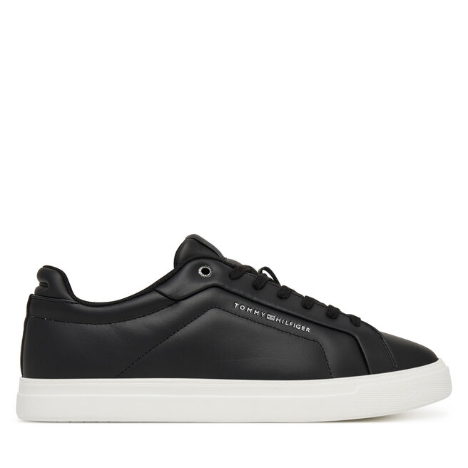 Sneakersy Tommy Hilfiger Icon Court Light Premium FM0FM05837 Czarny - męskie