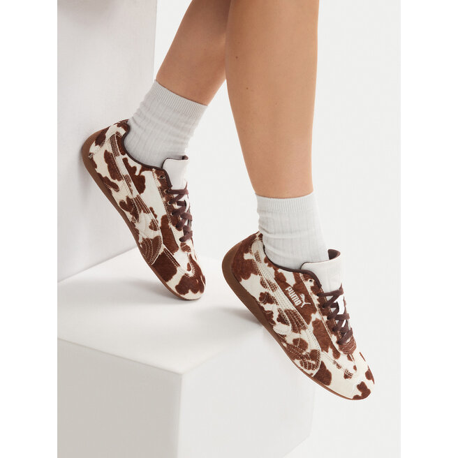 Sneakersy Puma Speedcat Cow Wns 406141 01 Brązowy - kobiece