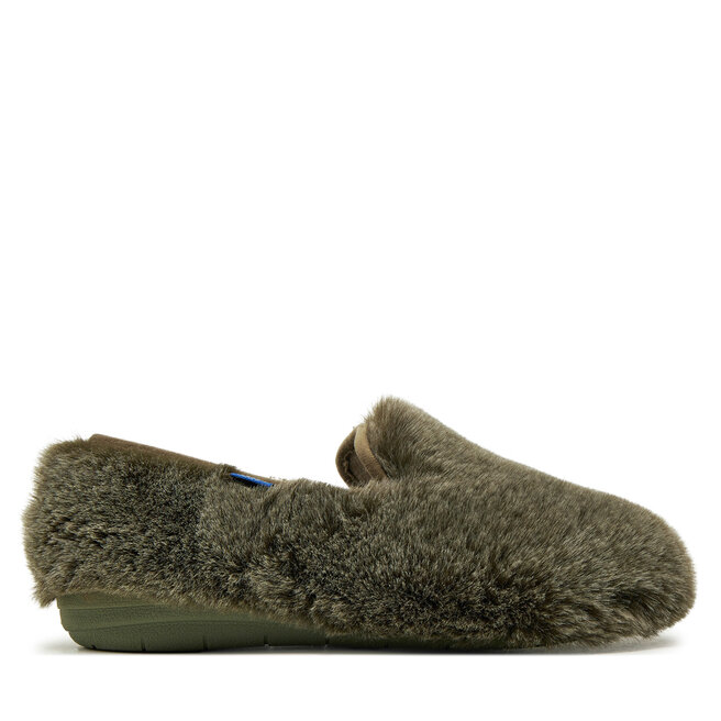 Kapcie Scholl MF31849 Zielony - kobiece
