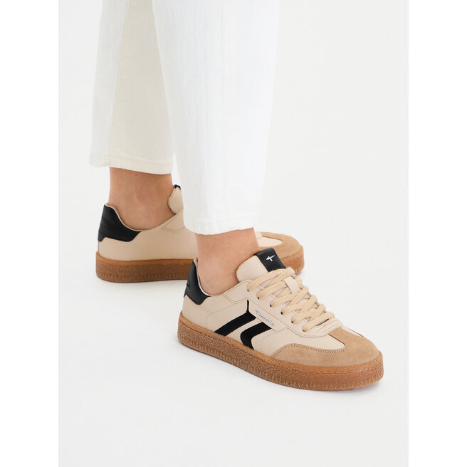 Sneakersy Tamaris 1-23723-44 Beżowy - kobiece