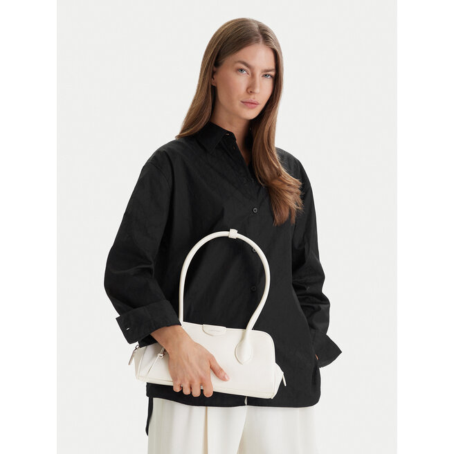 Torebka Calvin Klein Emblem Trio Shoulder Bag LV04F3369G Biały -