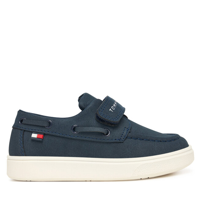 Półbuty Tommy Hilfiger Low Cut Velcro T1B4-34340-0315 M Granatowy - chłopięce