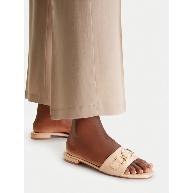 Klapki Nine West CEO-LS6445-01 Beżowy -
