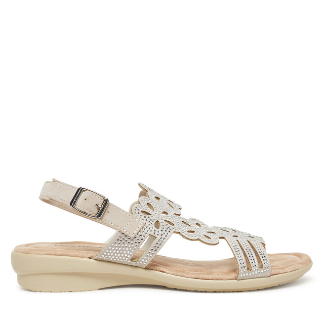 Sandały Clara Barson WSXD015-06 Szary - kobiece
