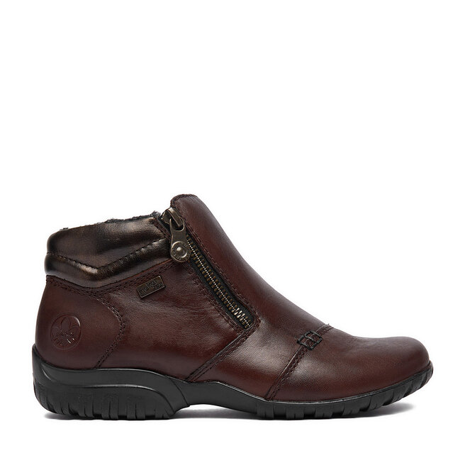 Botki Rieker CEO-L4655-27 Brązowy ciemny - kobiece