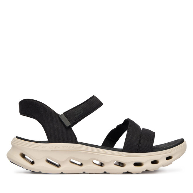 Sandały Skechers Go Walk Glide-Step 2.0 Sandal 141269/BKW Czarny - kobiece