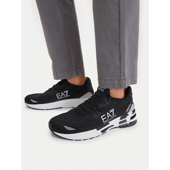 Sneakersy EA7 Emporio Armani 7X000652 AF18639 MC032 Czarny - męskie