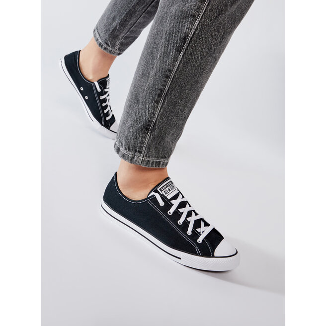 Trampki Converse Chuck Taylor All Star Dainty Ox 564982C Czarny - kobiece