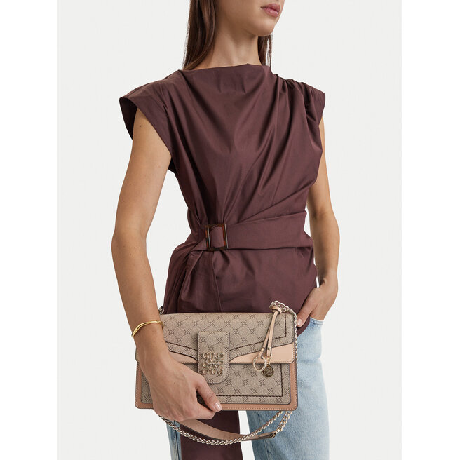 Torebka Nine West EO-ELEGANT FLOW-TK25740 Beżowy ciemny -