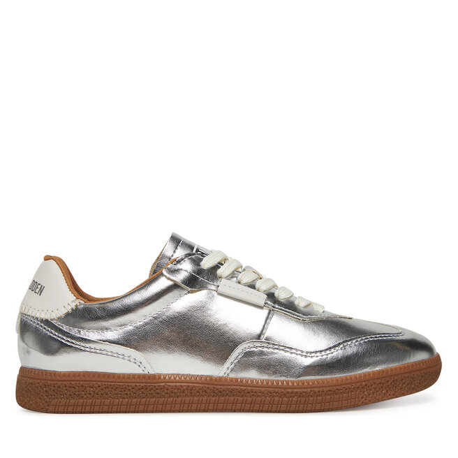 Sneakersy Steve Madden Emporia SM11003419 Srebrny - kobiece
