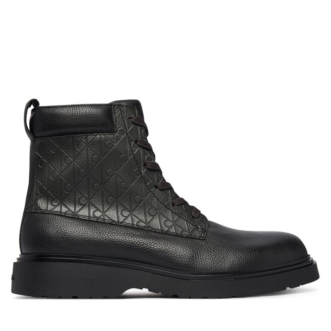 Trzewiki Calvin Klein Combat Ess HM0HM02244 Czarny - męskie