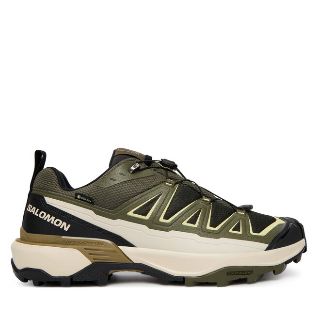 Trekkingi Salomon X Ultra 360 Edge Gtx L49097900 Zielony - męskie