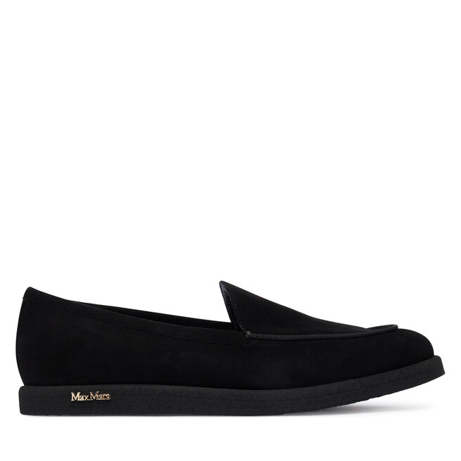 Mokasyny Max Mara Softymoc 2524526251600 Czarny -