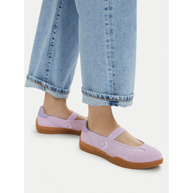 Baleriny Converse Run Star Trainer Ballet Flat​ A17029C Fioletowy -