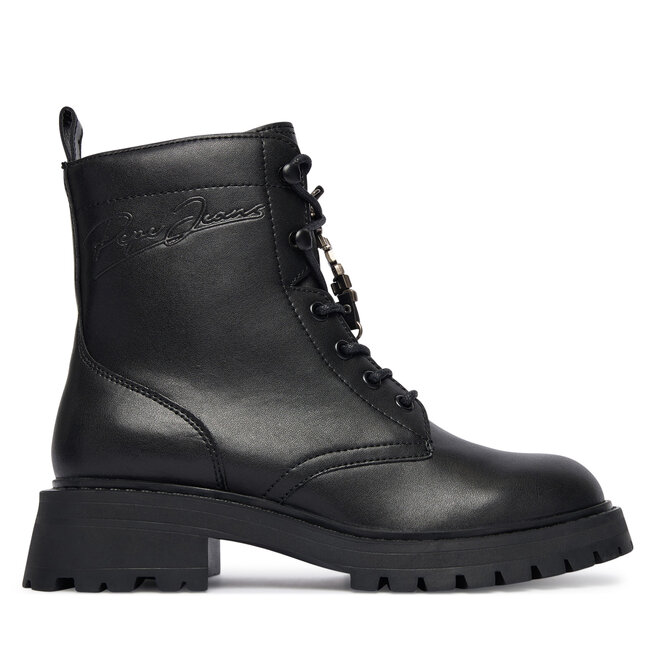Trapery Pepe Jeans Stacy Play W PLS500022 Czarny - kobiece