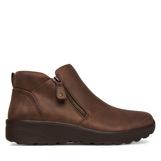Botki Skechers Lovely Vibe 158952/CHOC Brązowy - kobiece