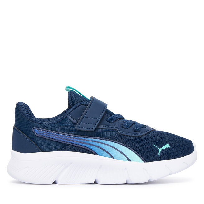 Sneakersy Puma Flex Focus Moder Blaze Fade AC+PS 313848 02 Granatowy - chłopięce