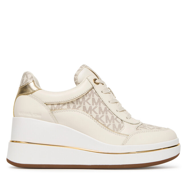 Sneakersy MICHAEL Michael Kors Emmy 43F5EMFS2L Beżowy - kobiece