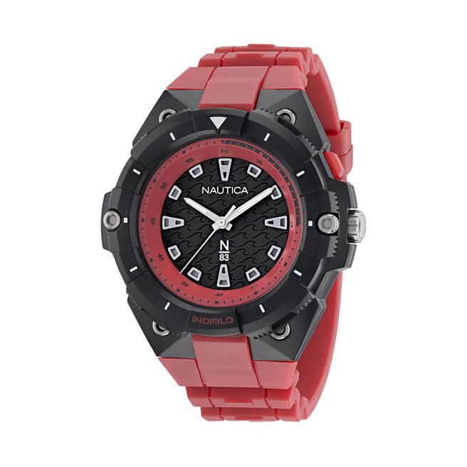 Zegarek Nautica NAPCNS406 Czerwony -