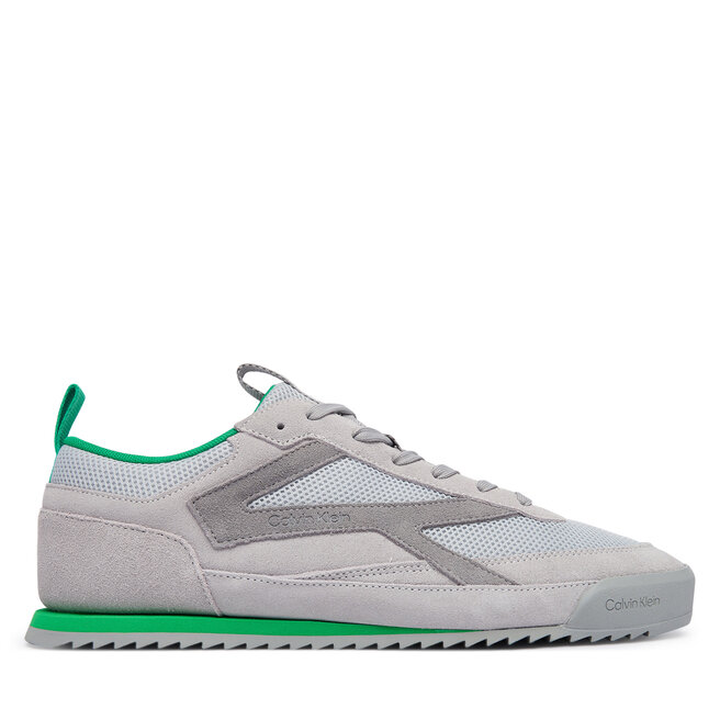 Sneakersy Calvin Klein Loew Pro Runner Ny HM0HM02210 Szary - męskie
