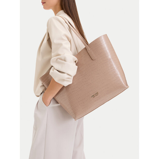 Torebka Nine West CEO-GENTLE GLAM-LDA9920 Beżowy ciemny -