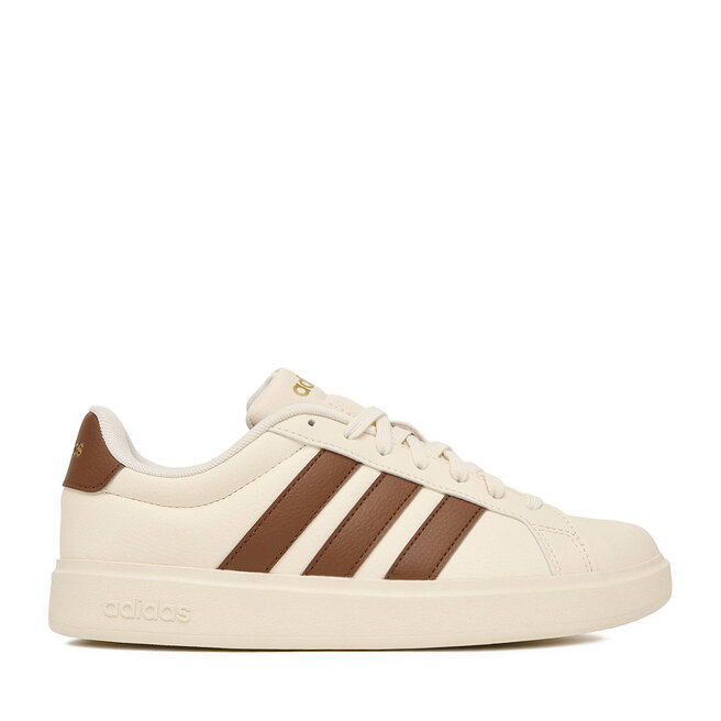 Sneakersy adidas Streettalk LA4017 Kremowy - kobiece