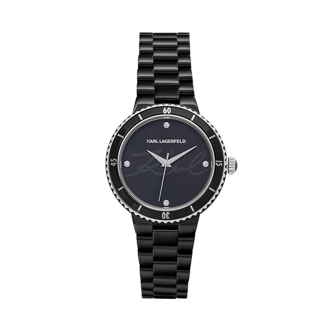 Zegarek KARL LAGERFELD R0553104504 Czarny -