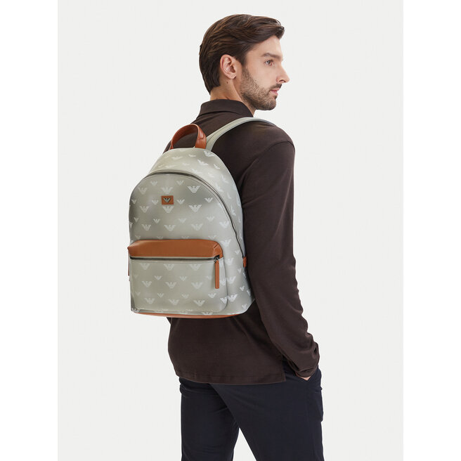Plecak Emporio Armani EM005666 AF23972 M8334 Szary -