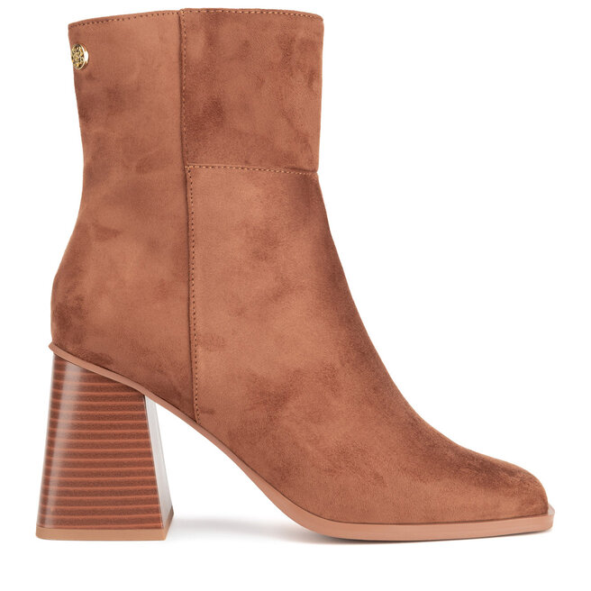 Botki Nine West WFA3361-1 Brązowy - kobiece