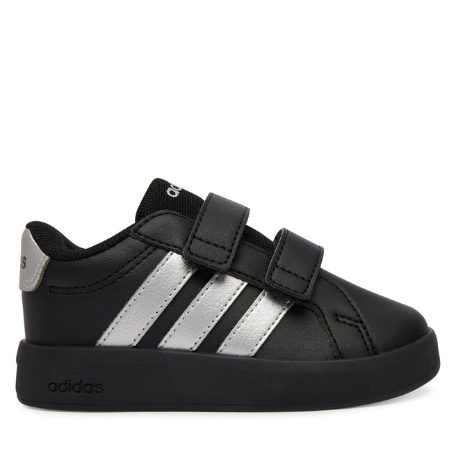 Sneakersy adidas Grand Court 3.0 Shoes Infants KI7188 Czarny - chłopięce