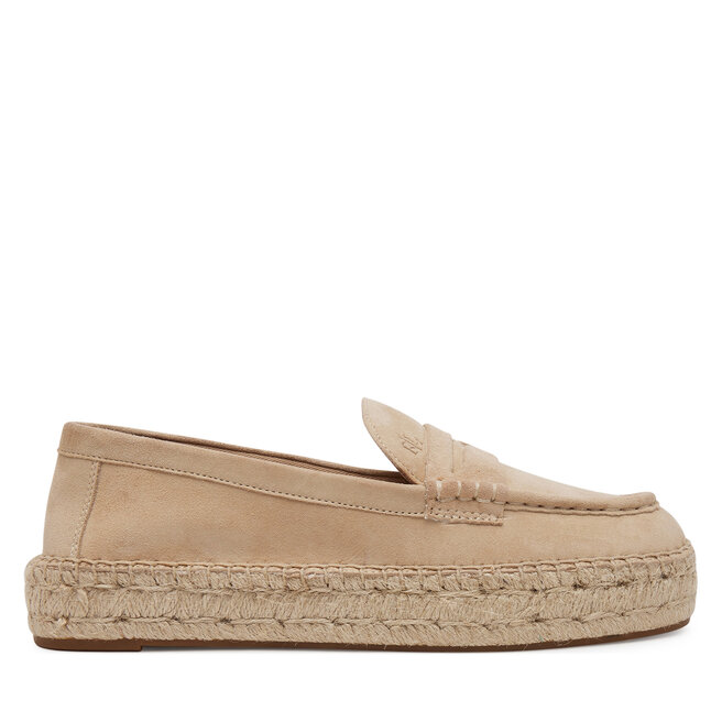 Espadryle LAUREN RALPH LAUREN Luize 802953958007 Beżowy - kobiece