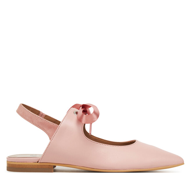 Baleriny Fly London Saubfly P145268000 Różowy -