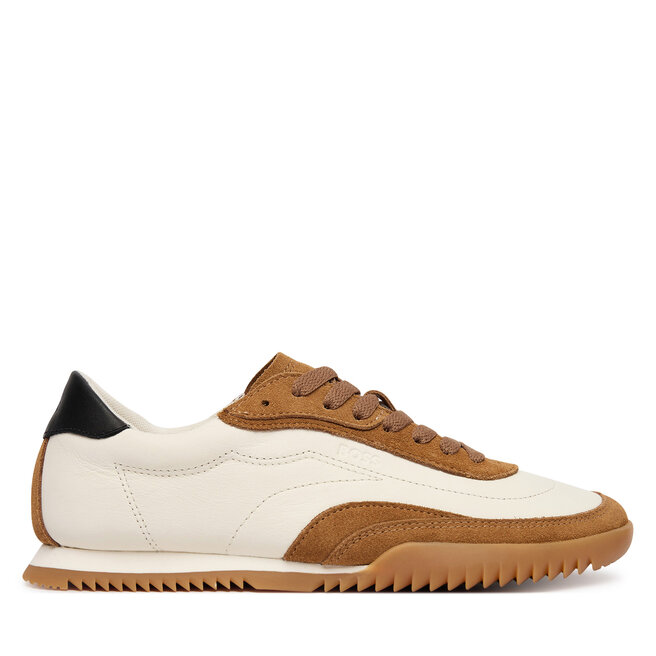 Sneakersy BOSS Carlynn 50552462 Beżowy - kobiece