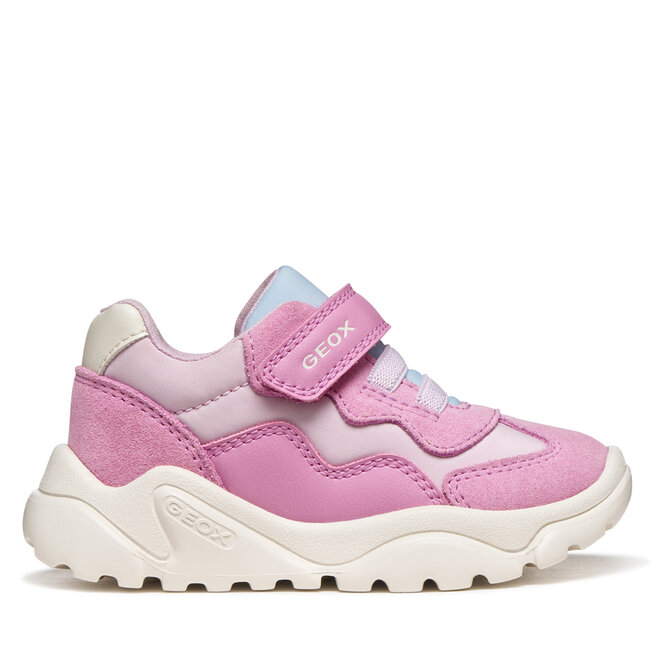 Sneakersy Geox B Ciufciuf Girl B455QB 0FU22 CE8E4 M Różowy jasny - dziewczęce